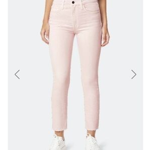 🌼 NWT Joe's 'The Luna' high rise cigarette ankle jeans in rose smoke
